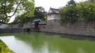 大手門・水堀風景（北西）…