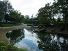 行田市役所脇の「浮城の径《みち》」から見…