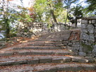 黒門跡・四の平櫓跡…