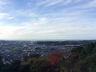 七尾城から見る風景…