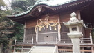 三の山頂上にある『須賀神社』