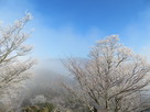 展望台から北側眺望（霧氷）…