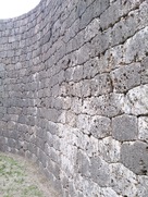 石垣の面