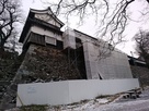 福岡城の北隅櫓と多聞櫓…