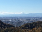 南城から富士山を望む…