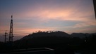 朝の月山富田城…