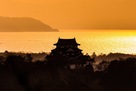 煌めく琵琶湖と彦根城…
