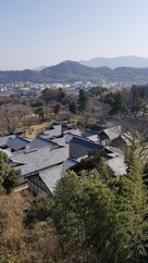 佐和山城跡　天秤櫓からの眺め…