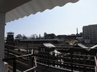博物館から見た甲府城…