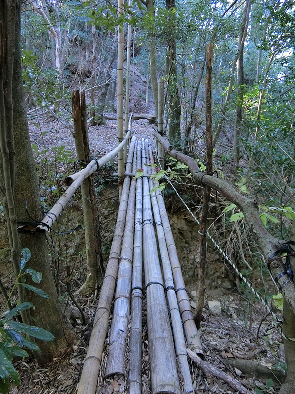 堀切にかかる竹橋