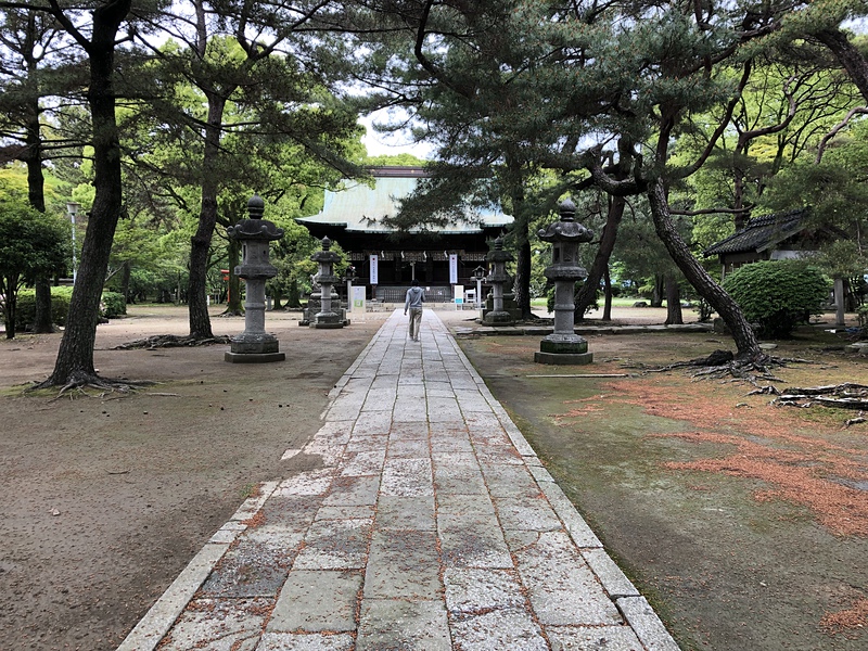 本丸にある篠山神社