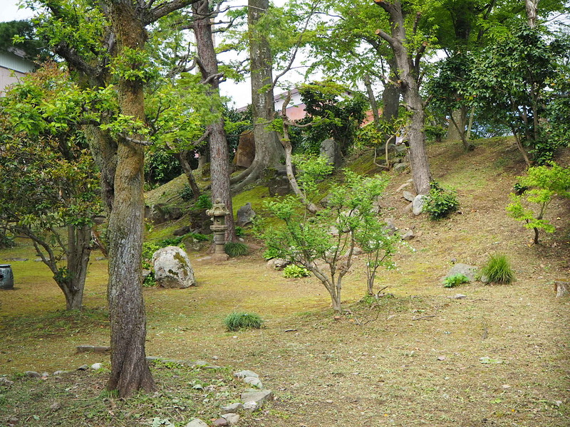 武家屋敷旧田村家の庭