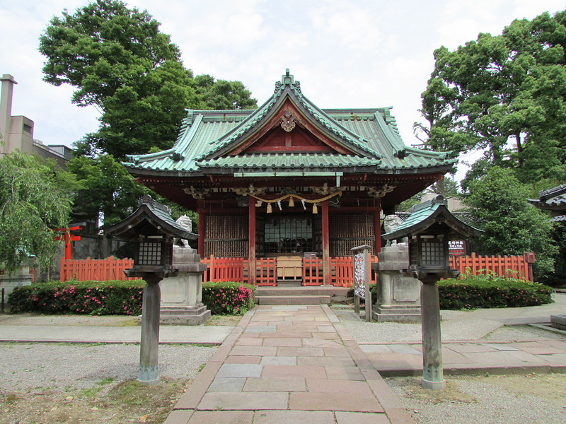 尾崎神社　拝殿