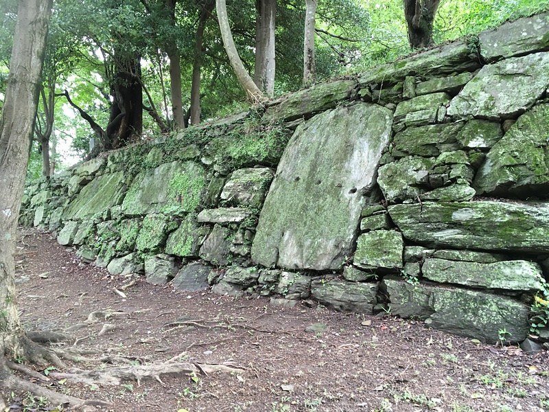 二の丸西面石垣