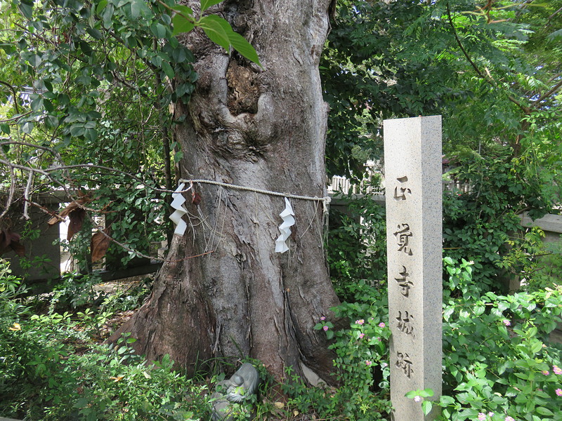 旭神社に建つ石碑