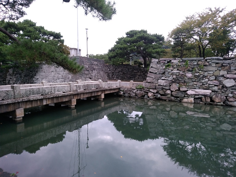 徳島城の大手門跡