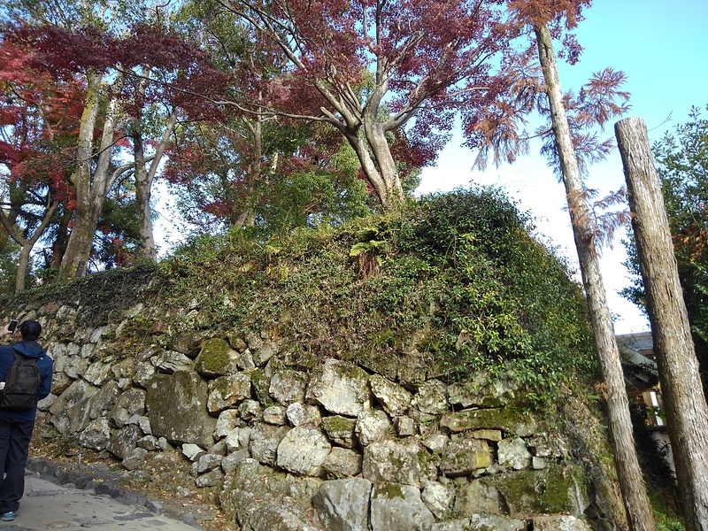 御成櫓跡の石垣