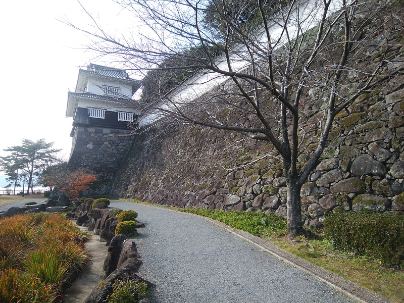 玖島城の板敷櫓