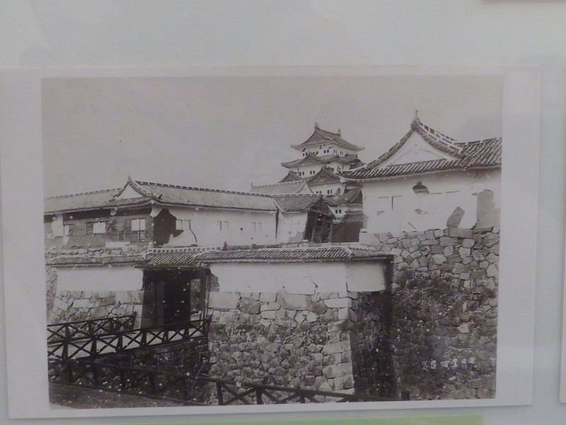 濃尾地震（1891年）直後の名古屋城本丸入口
