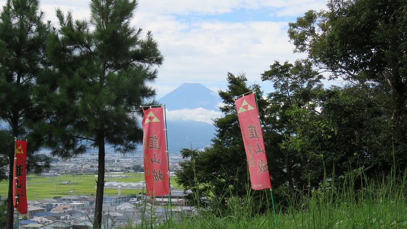 本丸からの富士