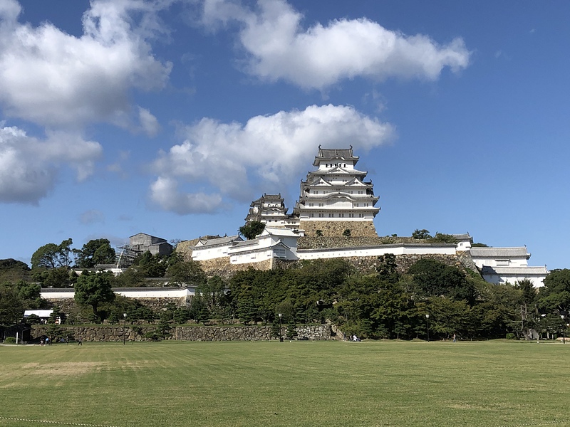 三ノ丸から見た姫路城
