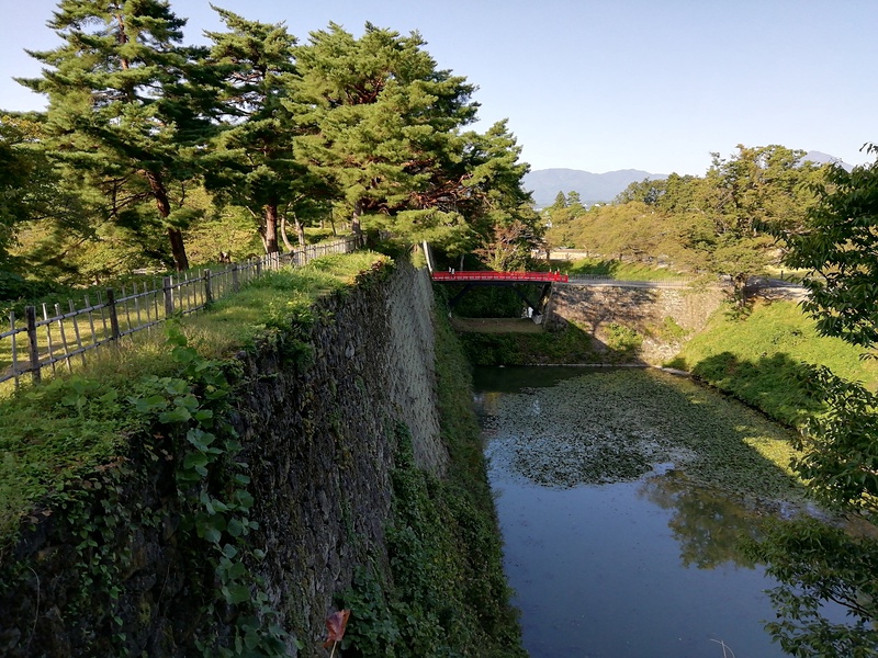 茶壺櫓からの廊下橋