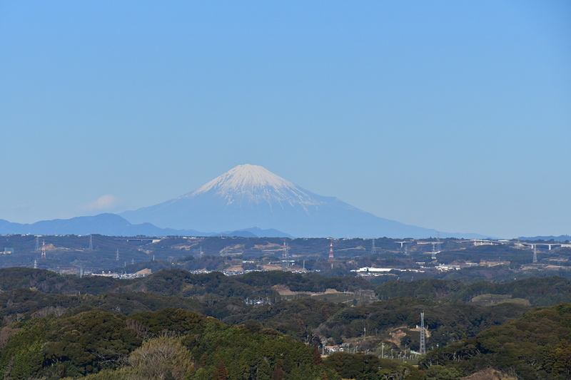 富士山　三の丸跡より