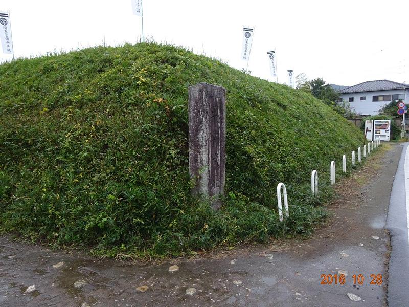 平井城址の石碑
