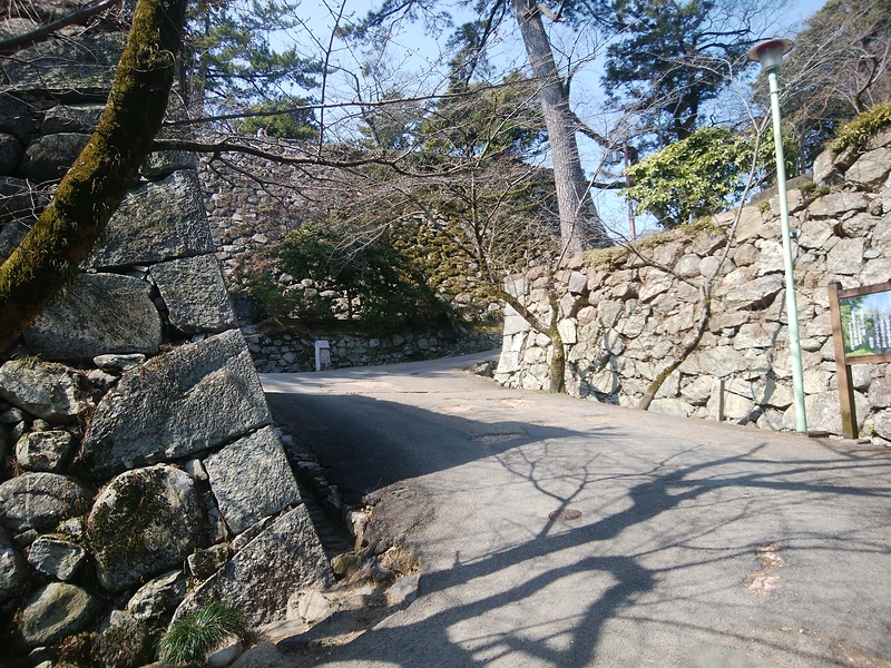 松坂城の表門跡
