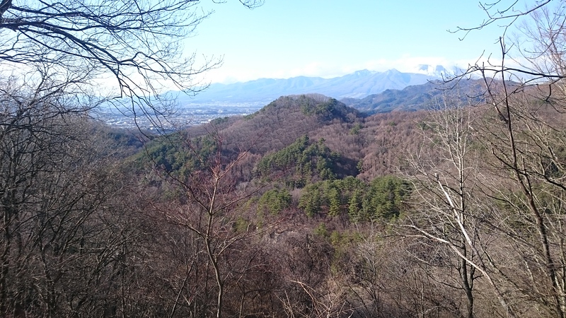 五本松城と浅間山