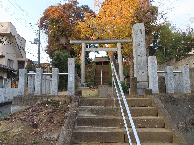 城址跡の熊野神社