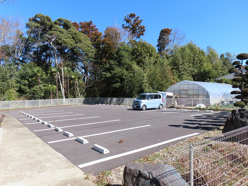 最福寺の駐車場