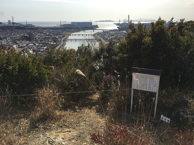 甲山経塚からの眺望