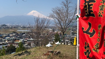 本丸からの富士山