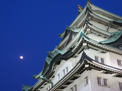 月夜の名城