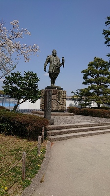 徳川家康像です。