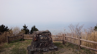 鷹取城　主郭からの眺望