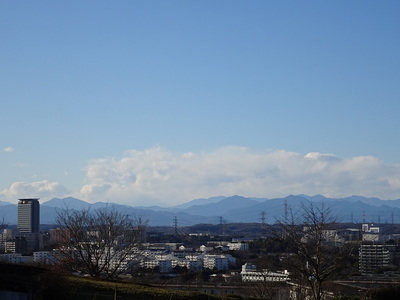 黒川丸山城址からの眺望