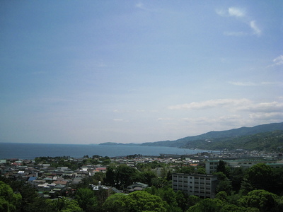 天守からの風景