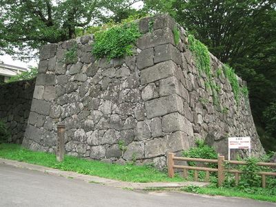 南大手門跡の石垣