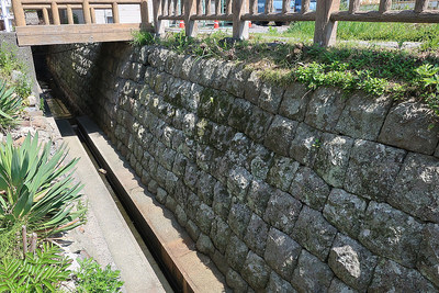 仙台河岸の石垣