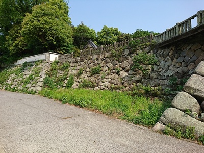 黒田藩石垣(中津川沿い)