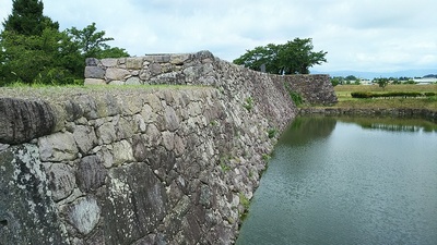 石垣と水堀