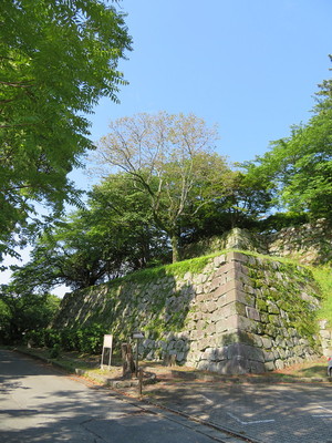 巽櫓跡石垣