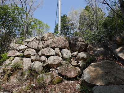 三国岩⁇周辺の石垣