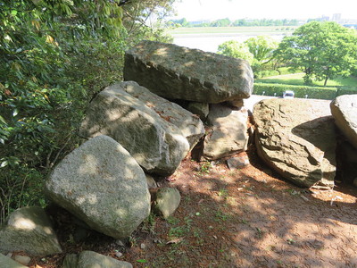 艮櫓跡の隅石