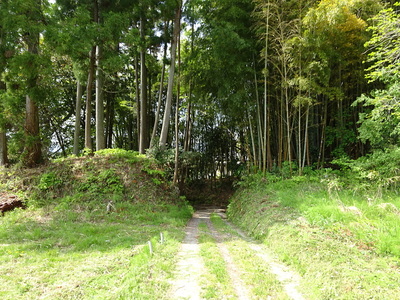 二の館虎口