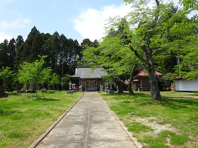 坂元神社（本丸跡）