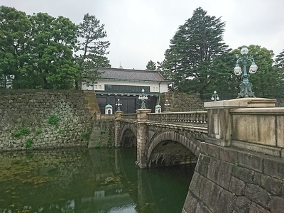 皇居正門と石橋