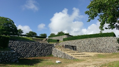 玉石の石垣